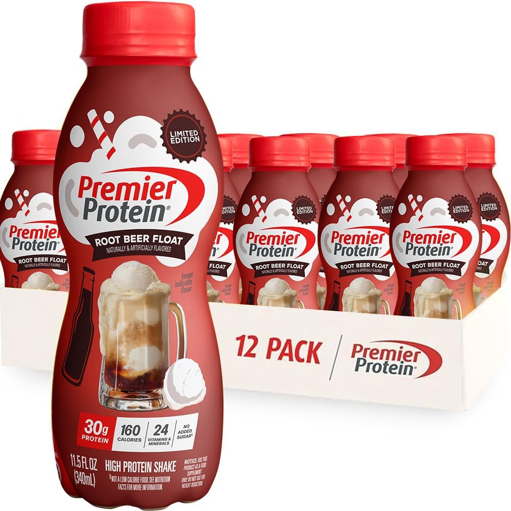 Premier Protein Batido, flotador de cerveza de raíz, 1.06 oz de pro...