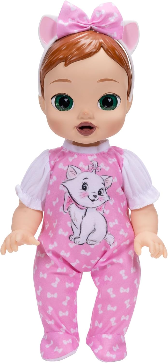 Disney Darlings - Muñeca interactiva de bebé de 13 pulgadas, luces...
