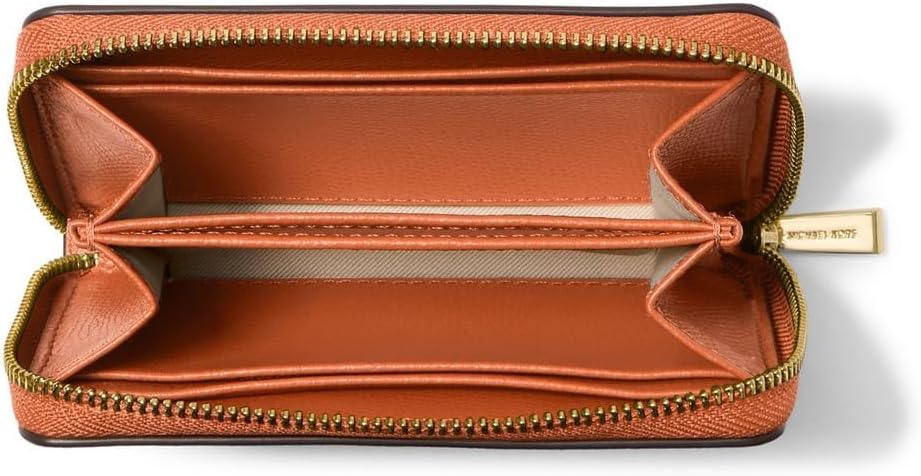 Michael Kors Estuche para tarjetas Jet Set con cremallera pequeña,...
