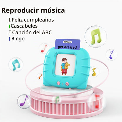 Lapare - Tarjetas didácticas parlantes para niños pequeños de 3, 4,...