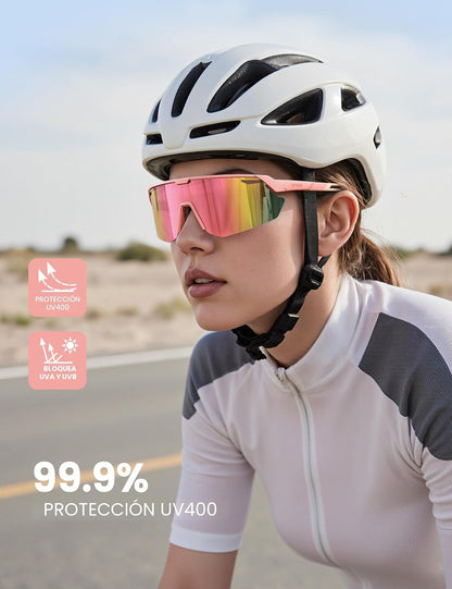 Lamicall Gafas de sol deportivas polarizadas de 0.85 oz para hombre...