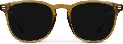 WMP Eyewear - Gafas de sol polarizadas modernas y redondas para hom...
