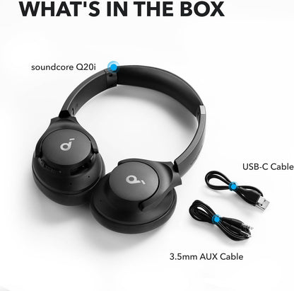 Soundcore by Anker Q20i Auriculares híbridos con cancelación activa...