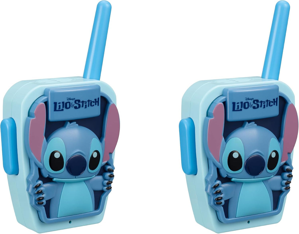 Walkie Talkies de Stitch para niños, juguetes de interior y exterio...