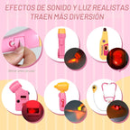 Meland Kit médico con cachorro para niños, juguete de simulación de...