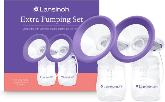 Lansinoh Juego de bombeo extra para extractores de leche NaturalWav...