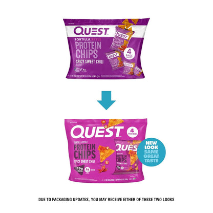 Quest Nutrition Chili Lime Tortilla Style Chips de proteína, 1.1 on...
