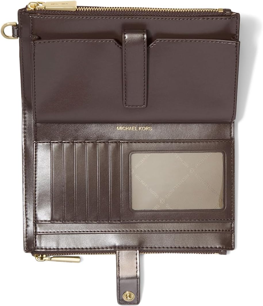 Michael Kors - Cartera de viaje con doble cremallera, de PVC