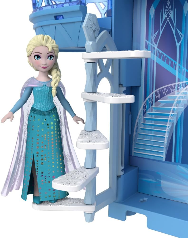 Disney Frozen Storytime Stackers Elsa Ice Castle Casa de muñecas |...
