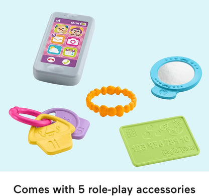 Fisher-Price Laugh &amp; Learn My Smart Purse, rosa, juguete musica...