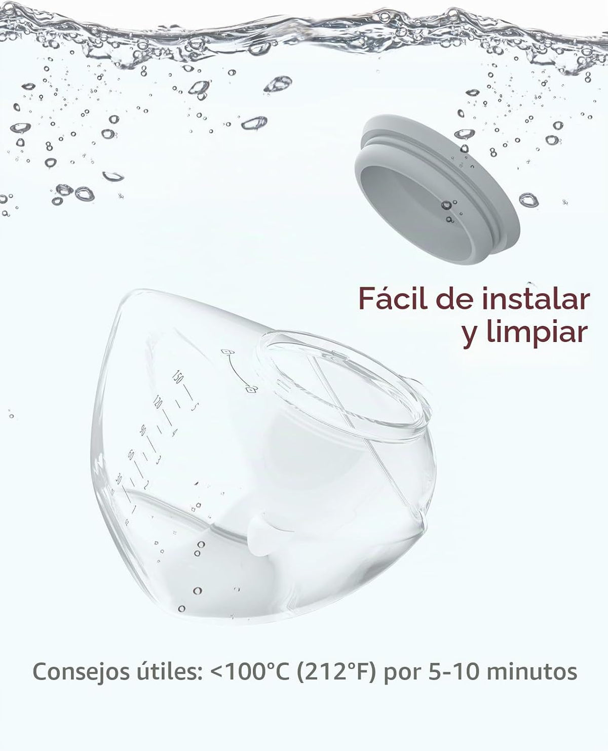 Momcozy - Accesorios de repuesto originales para el Mobile Flow mej...