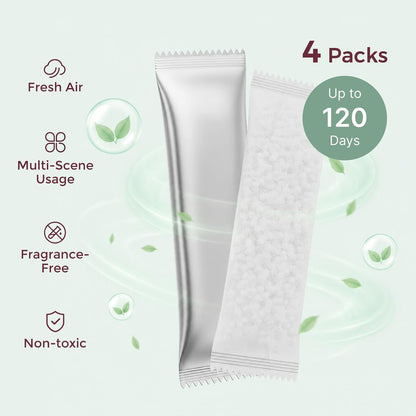 Momcozy Recambios de desodorante para cubos de pañales, 4 paquetes,...