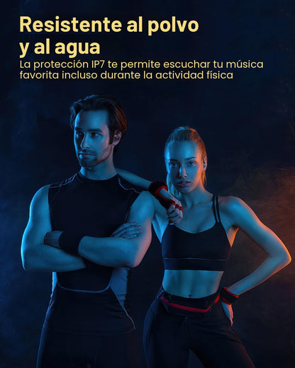 Auriculares inalámbricos, Bluetooth 5.4 Auriculares deportivos sobr...