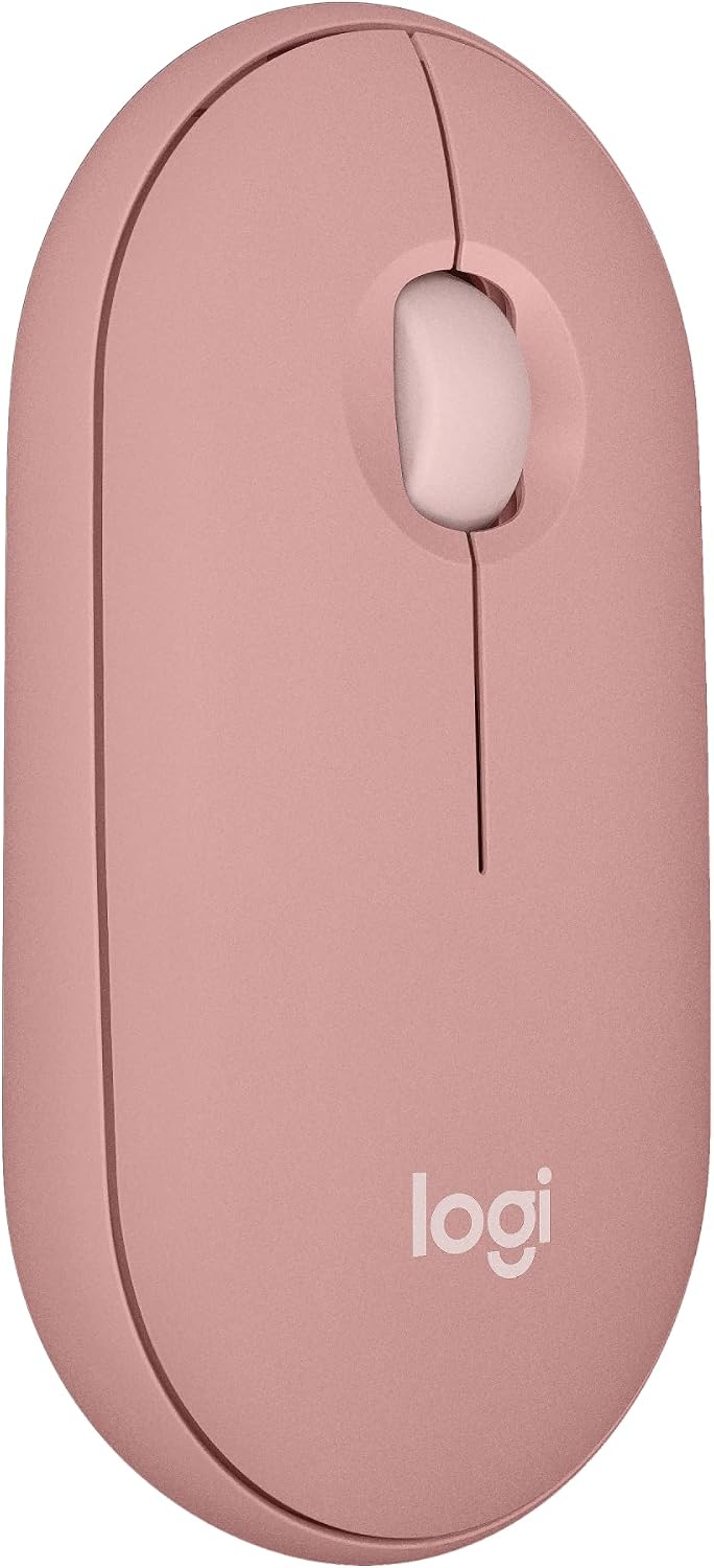 Ratón inalámbrico Bluetooth Logitech M350s Pebble 2 - Tonal Rose |...