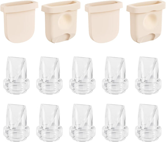 Paquete de 14 piezas de repuesto para extractor de leche portátil e...