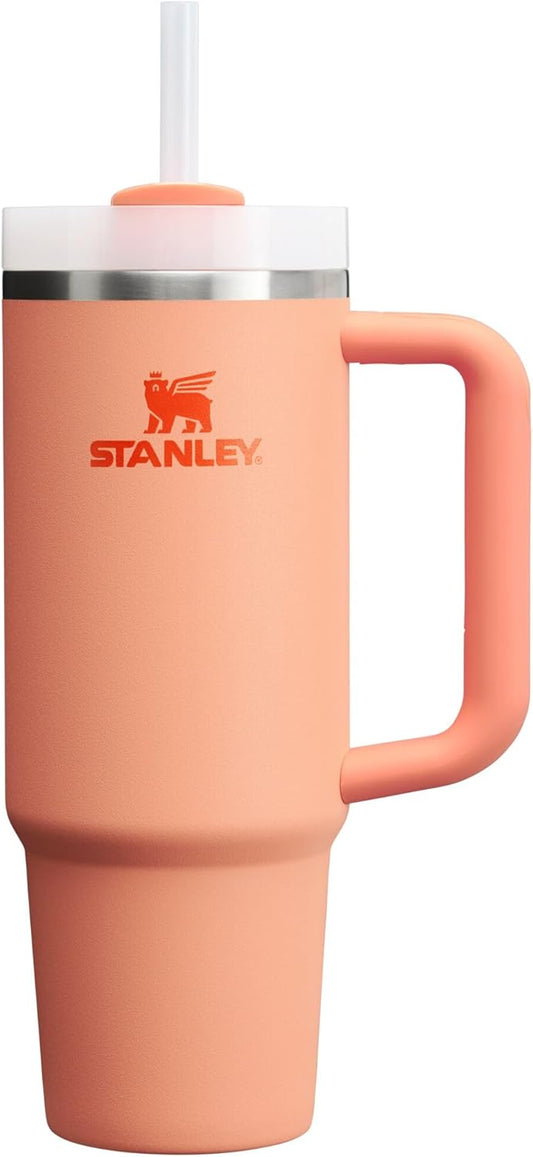 Stanley Quencher H2.0 - Vaso de acero inoxidable con asa, pajilla y...