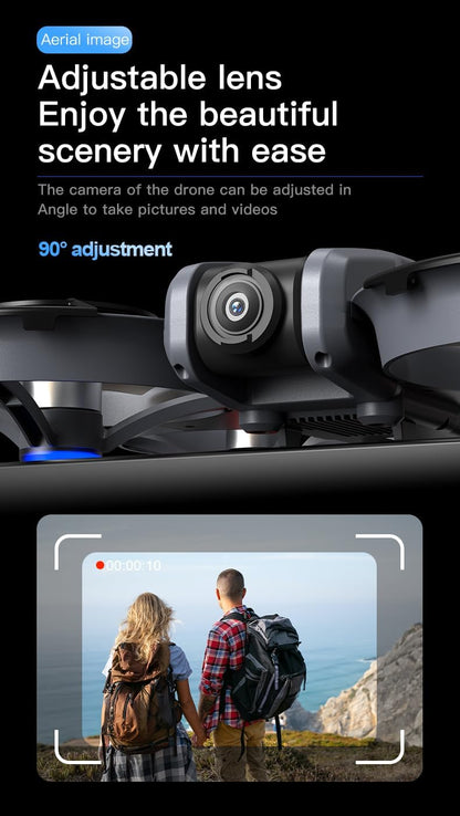Dron VR FPV con cámara y gafas de realidad virtual para principiant...