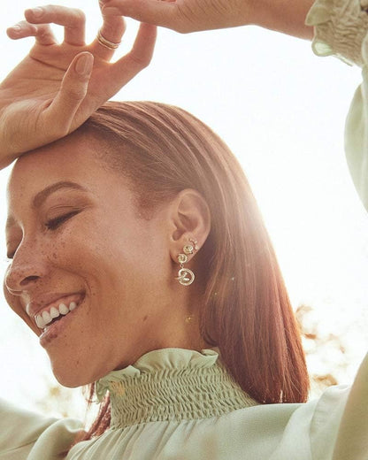 Kendra Scott Pendientes de Botón Presleigh
