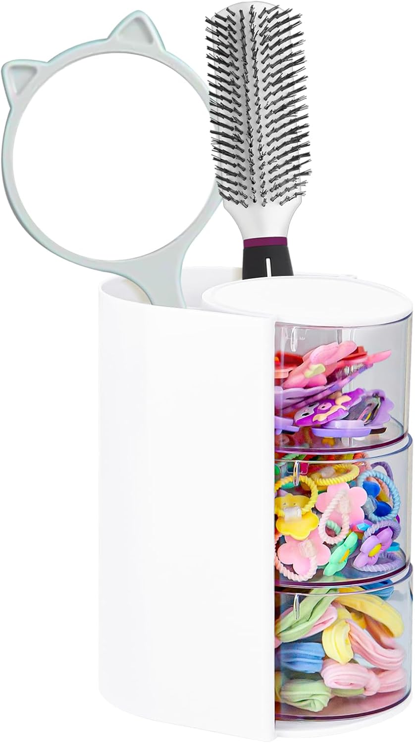 Luscinia - Organizador de accesorios para el cabello con soporte pa...