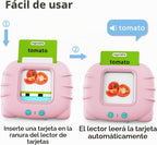 Lapare Tarjetas didácticas audibles para niños pequeños de 2, 3, 4,...