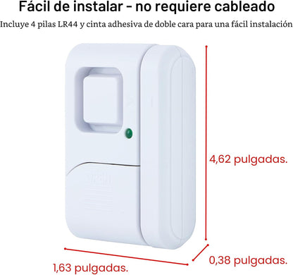 UltraPro - Alarma de seguridad personal para ventanas y puertas, 1...