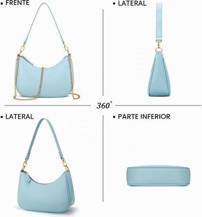 KKXIU Bolso de hombro para mujer, lindos bolsos y bolsos hobo | Bol...
