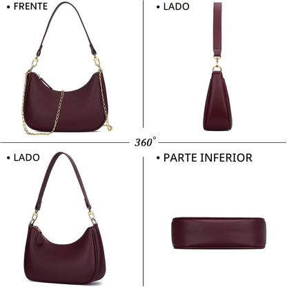 KKXIU Bolso de hombro para mujer, lindos bolsos y bolsos hobo | Bol...