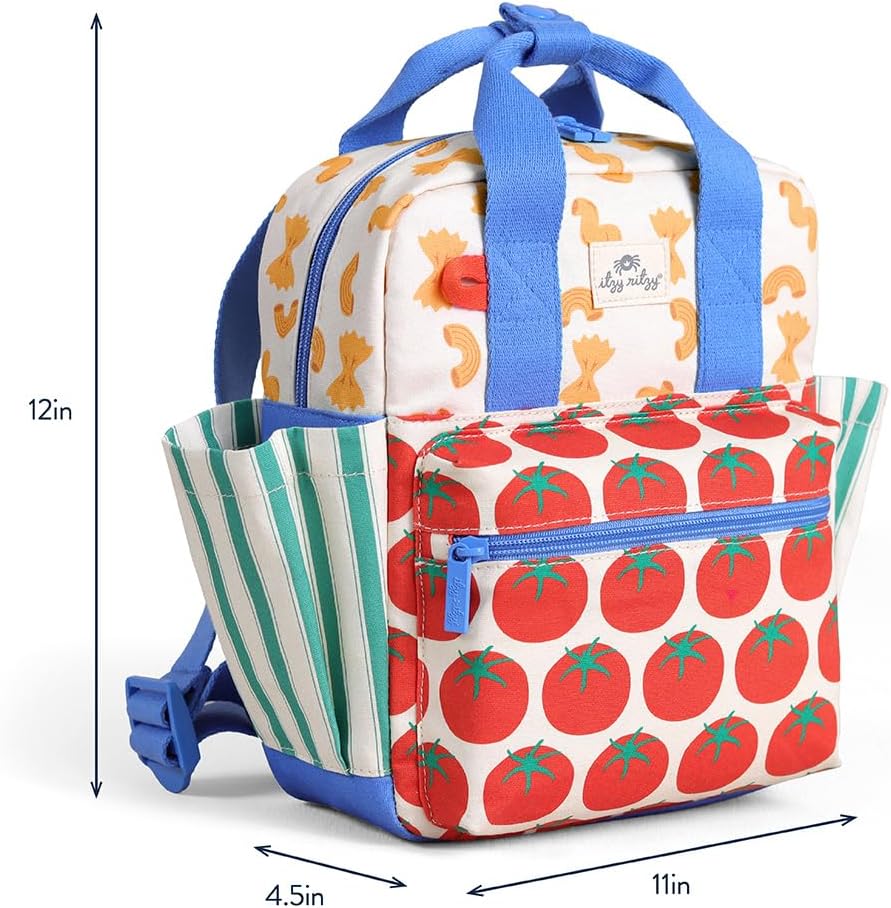 Itzy Ritzy Mochila para niños pequeños, bolsa de guardería para beb...