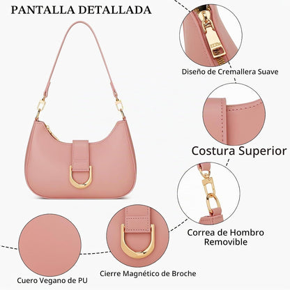 KKXIU Bolso de Hombro para Mujer Bolso de Moda para Todos los días...