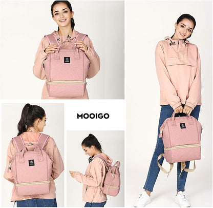 MOMIGO DiaperBreast Pump Backpack - Bolsa enfriadora y resistente a...