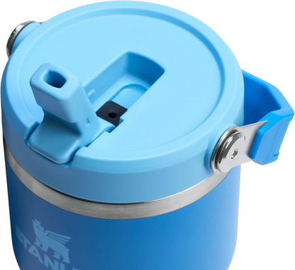STANLEY IceFlow 2.0 - Vaso con pajita, 20 onzas, color azul | Asa d...