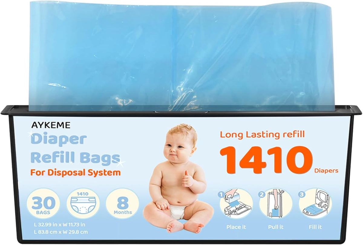 Bolsas de repuesto para cubos de pañales compatibles con los cubos...