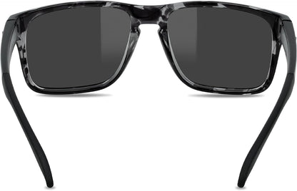BNUS Corning Gafas de sol con lentes de vidrio para hombres y mujer...
