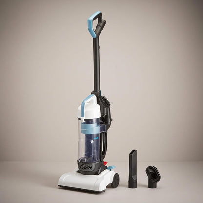 Amazon Basics Aspiradora vertical sin bolsa para alfombras y suelos...