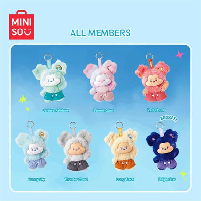 MINISO Disney Mickey Cloud Serie Fantasía de Peluche de Vinilo Caja...