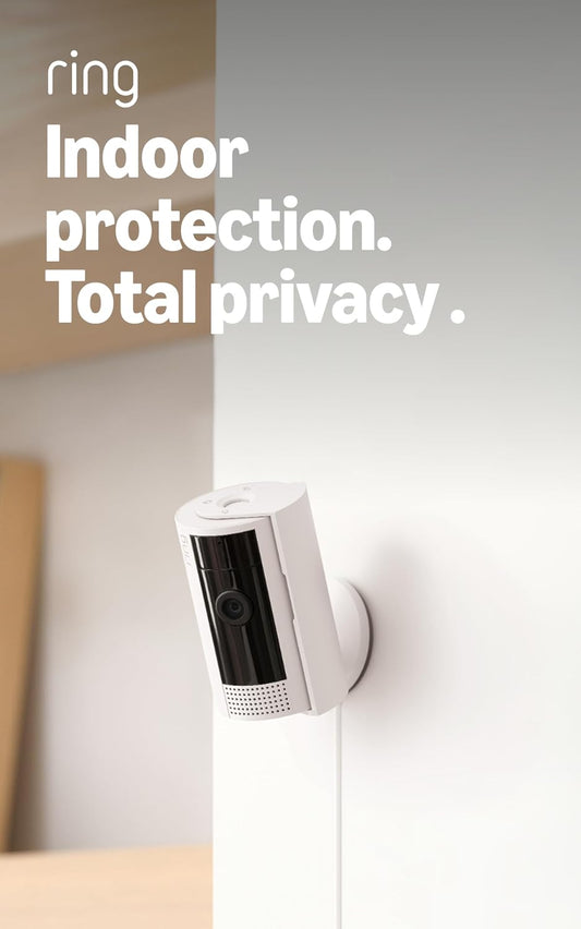 Cámara para interiores Ring: seguridad para tu casa o negocio con v...