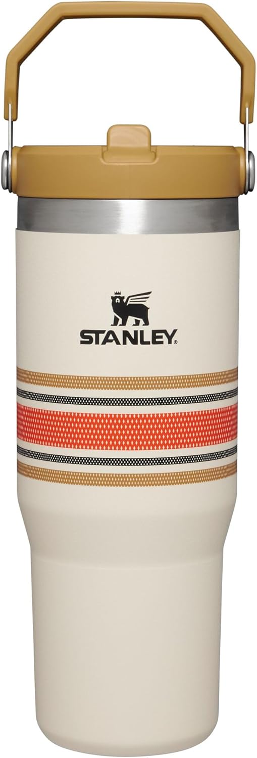 STANLEY IceFlow - Vaso de acero inoxidable, botella de agua aislada...