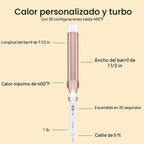 Conair - Plancha rizadora extra larga, doble cerámica, 1 1\/2 pulga...