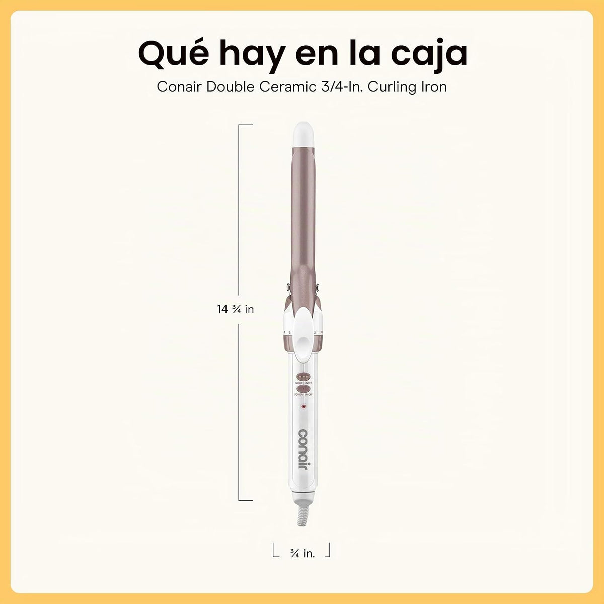 Rizador Conair doble cerámica | Rizador de pelo para espirales suav...