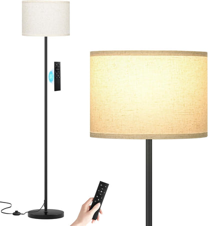 Ambimall Lámpara de pie moderna de 60 pulgadas con control remoto,...