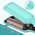 Onda de pelo con ondas de sirena Aima Beauty Twins de 32 mm (1,25 p...