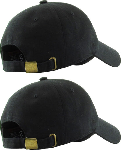 KBETHOS Gorra de béisbol clásica unisex de algodón ajustable con co...