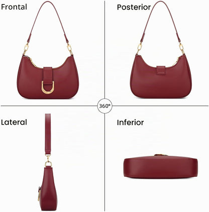KKXIU Bolso de Hombro para Mujer Bolso de Moda para Todos los días...