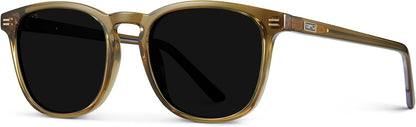 WMP Eyewear - Gafas de sol polarizadas modernas y redondas para hom...