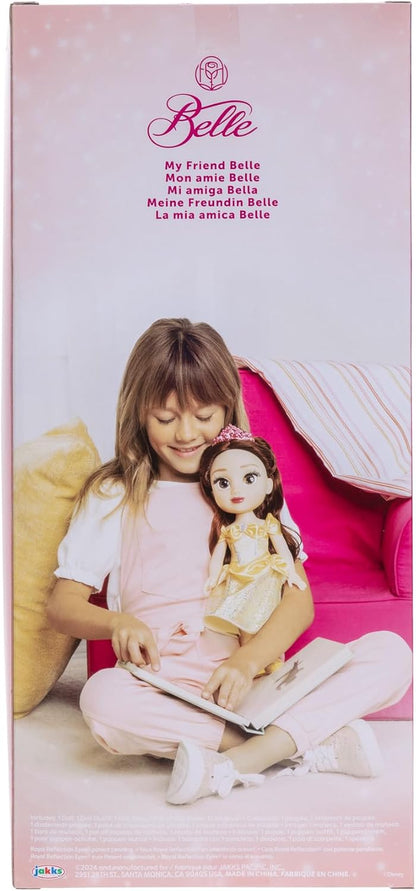 Muñeca Disney Princess My Friend Belle de 14 pulgadas de alto, incl...