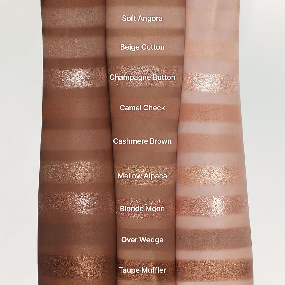 Paleta de sombras dasique #15 Tejido beige