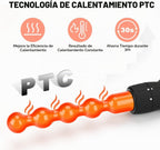 Diamante Turmalina cerámica PARWIN Pro Black 7-en-1 Rolo Hierro, vi...