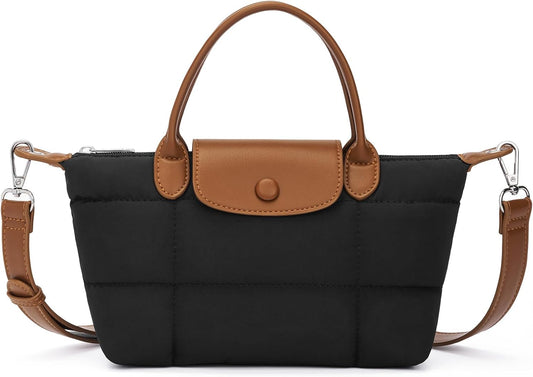 Telena Bolso cruzado acolchado para mujer, mini bolso acolchado | B...