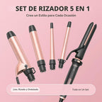 Ufree Rizador 5 en 1 con cilindros de cerámica intercambiables (0.3...