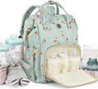 Mochilas de pañales para mamá papá bolsa de cuidado del bebé matern...